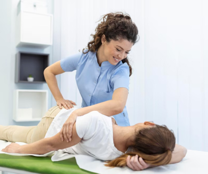 Orthopaedic manual therapy session